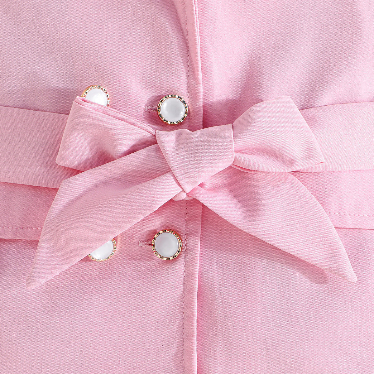 Girls' Suit Top Sling Romper Pants Three-piece Suit