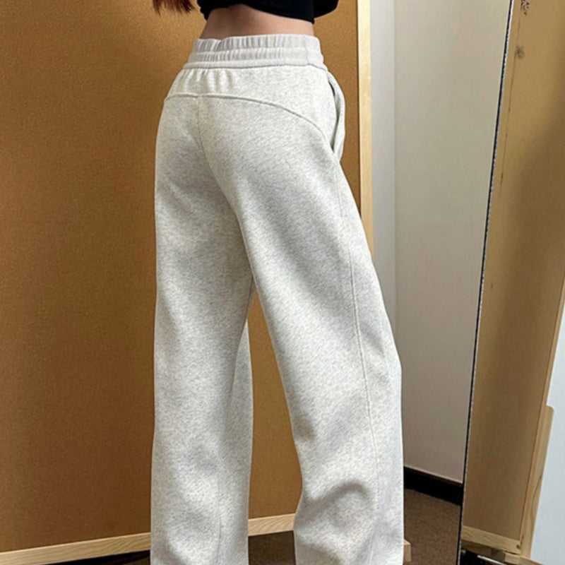 Womens New FallWinter American-Style Casual Sport Sweatpants